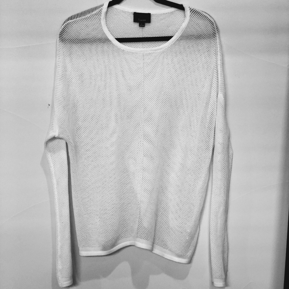 Lumière white woman’s sweater